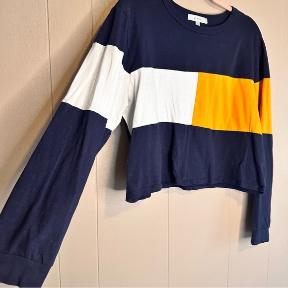 Gaze Long Sleeve Cropped Shirt in Women’s Size Large - Picture 2 of 5